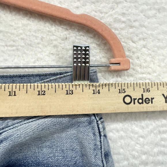 Pistola Jeans Womens 26 Blue Presley Relaxed Roller Revolve Straight Thrashed - Picture 10 of 13